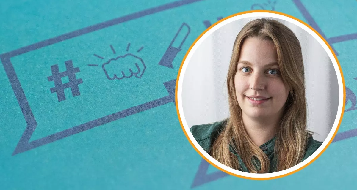 Hass-Icons auf Social Media und Foto von Sina Laubenstein. Foto: unsplash.com | Mika Baumeister